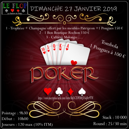  LE FLOP - TOURNOI DU DIMANCHE 27 JANVIER 2019 G4167